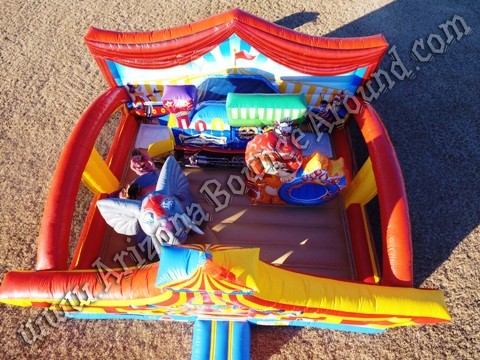 Circus themed bounce house rentals in Phoenix Arizona